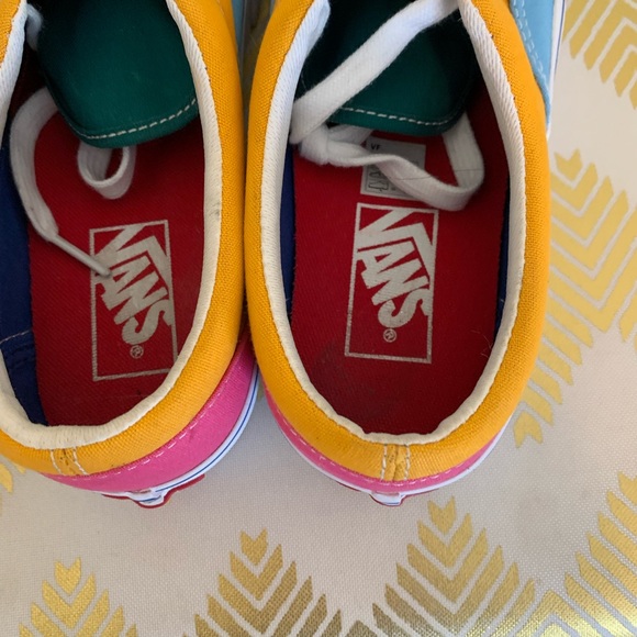 New Vans Multi Color. Size 8 Women/ 6.5 Men. - Picture 3 of 6